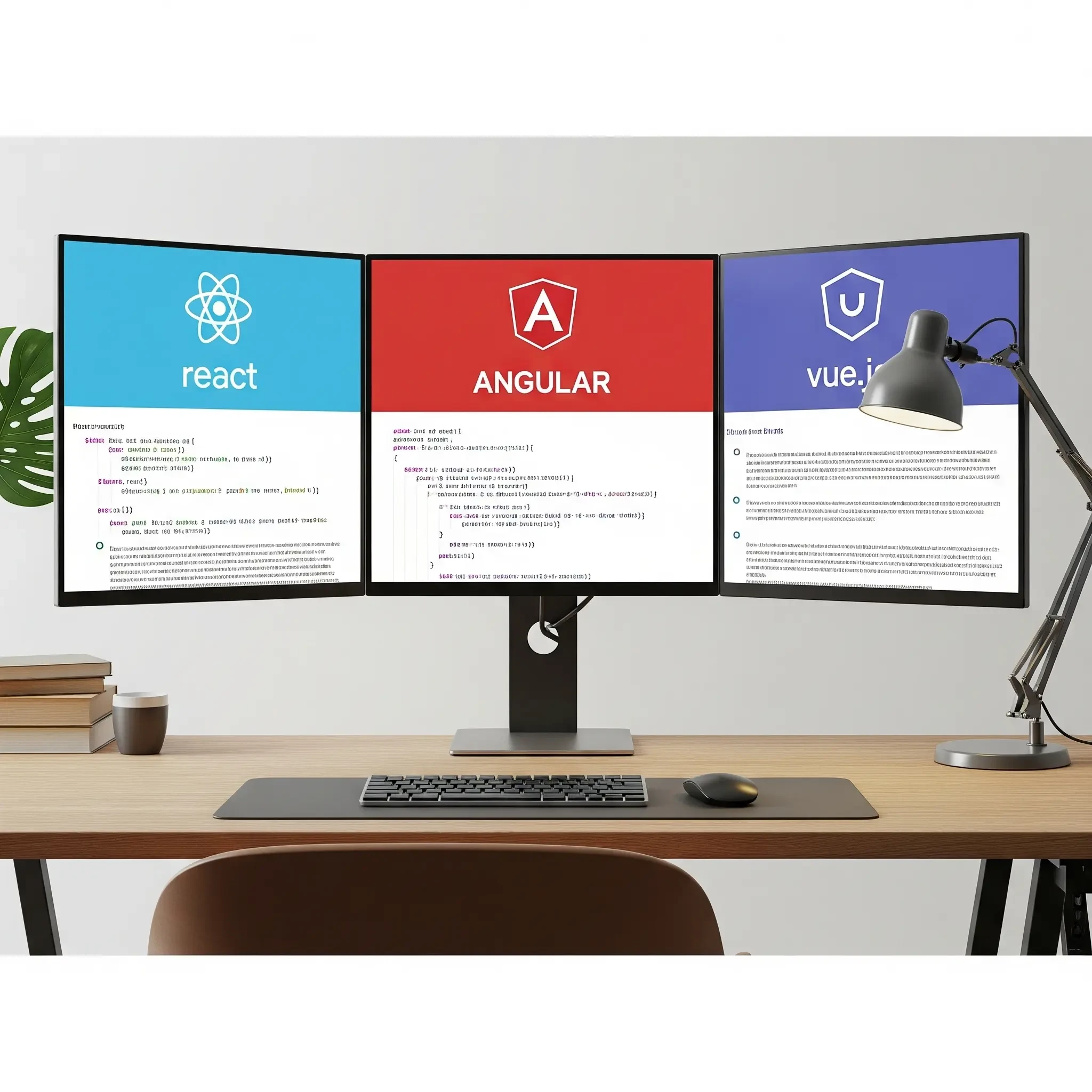 React vs Angular vs Vue.js: Choosing the Right Framework for Your 2025 Web Project